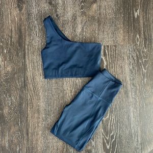 Girlfriend Collective Set Navy